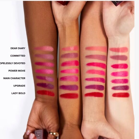 🌻 Too Faced Lady Bold Cream Lipstick Power Move New Full Size - Picture 7 of 9